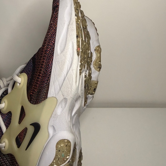 Nike React Presto Flyknit Multi Black Sneakers Size M9.5/W11 - Picture 9 of 11